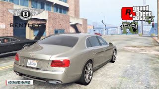 Bentley Flying Spur 2014 | GTA V Real Life Mods | Vehicle TestDrive Review | GTA 5 Gameplay @ 60FPS