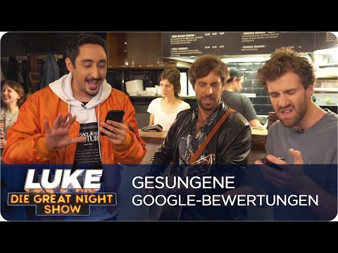 Google-Bewertungen gesungen mit Eko Fresh & Max Giesinger | LUKE! Die Greatnightshow