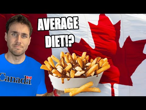 I Tried The Average Canadian Diet (How Bad Is It?)