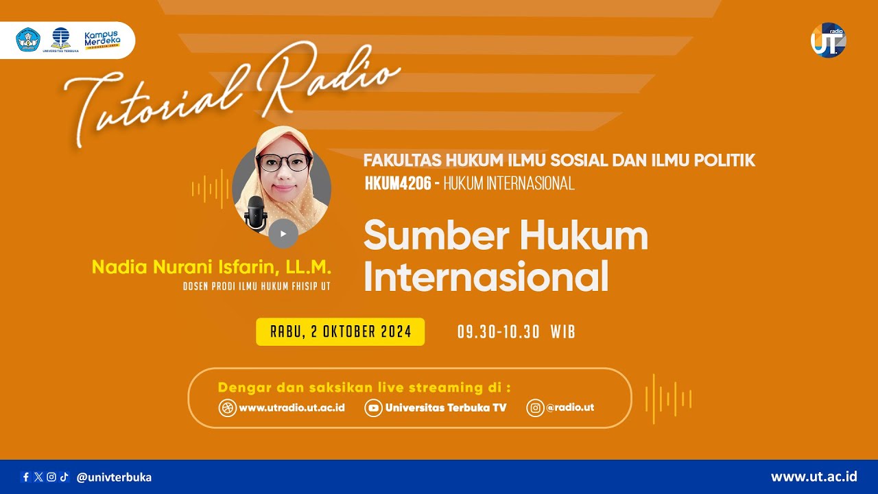 Sumber Hukum Internasional - HKUM4206 Hukum Internasional