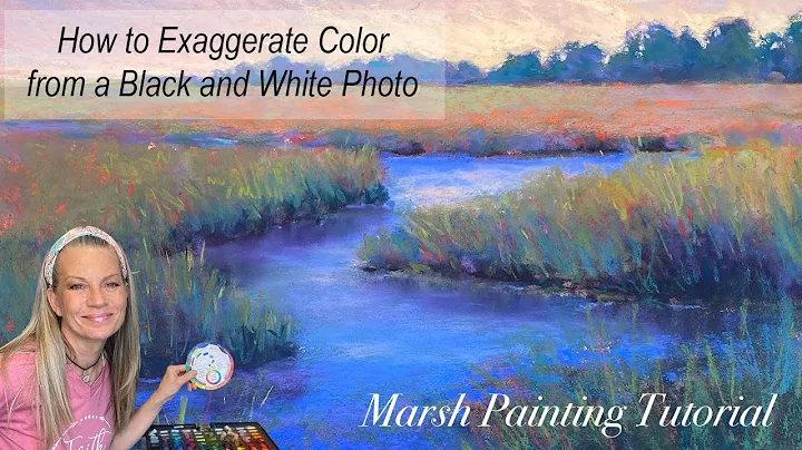 Marsh Painting Tutorial / Painting from a Black an...