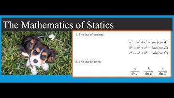 Statics and Mechanics Materials Lesson 1. The Mathematics of Statics.