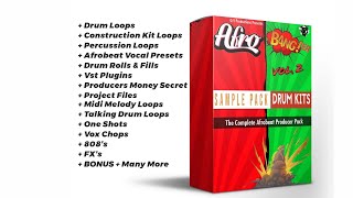 REVIEW  - AFROBANGER AFROBEAT PRODUCER PACK VOL 2, DRUMS LOOPS, VOCAL PRESETS, VST PLUGINS, PRODUCER