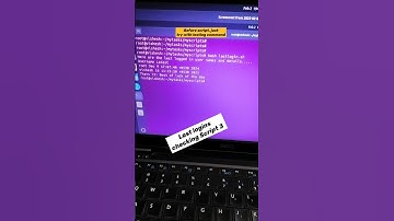 Last logins checking Script 3 #Linux #ubuntu #shortsviral #shortvideo #shorts #viral #song #songs