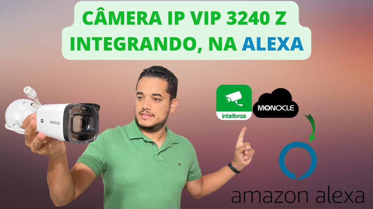 Intelbras IP VIP 3240 Z G3 Camera, Integrating with Alexa and Echo