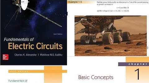 Fundamental of Electric circuit chapter 1: Example 1.5