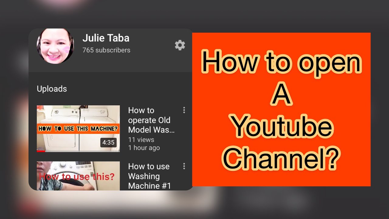 How To Open Youtube Channel Youtube