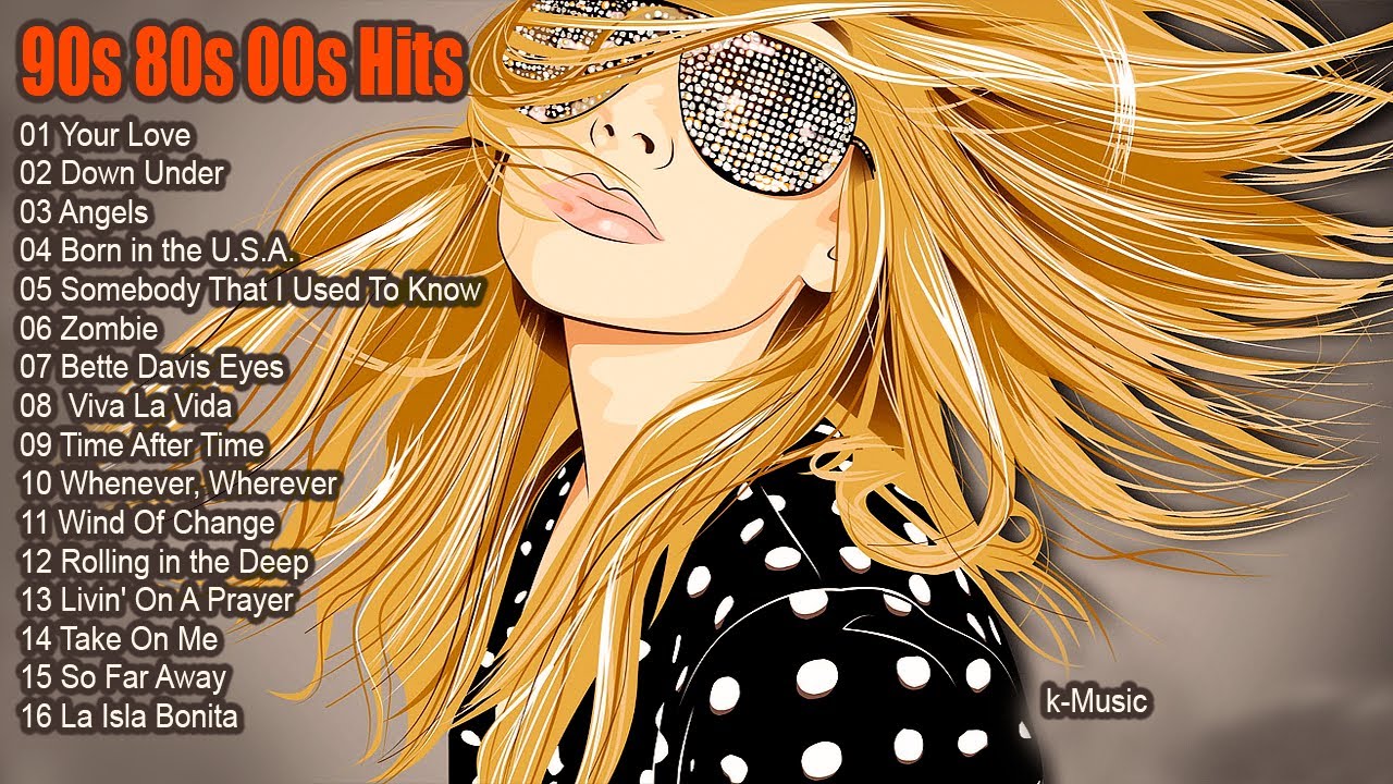 Top 100 - Best Hits Ever 90s 80s 00s - YouTube