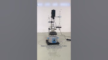 New Single-Layer Glass Reactor | Precision Lab Equipment 🔬