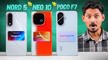After UPDATE Comparison! OnePlus Nord 5 vs POCO F7 vs iQOO Neo 10 ⚡ Don’t Buy Before This 🤯