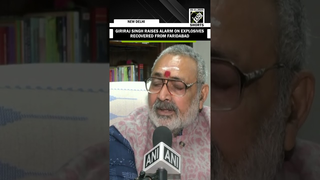 “Conspiracy towards ‘Ghazwa-e-Hind’?” Union Min Giriraj Singh raises alarm after Faridabad incident