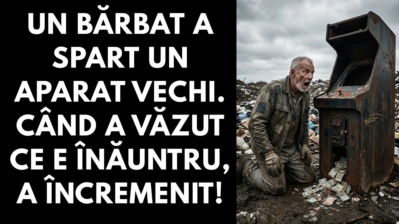 Un bărbat a spart un aparat vechi. Când a văzut ce e înăuntru, a încremenit!