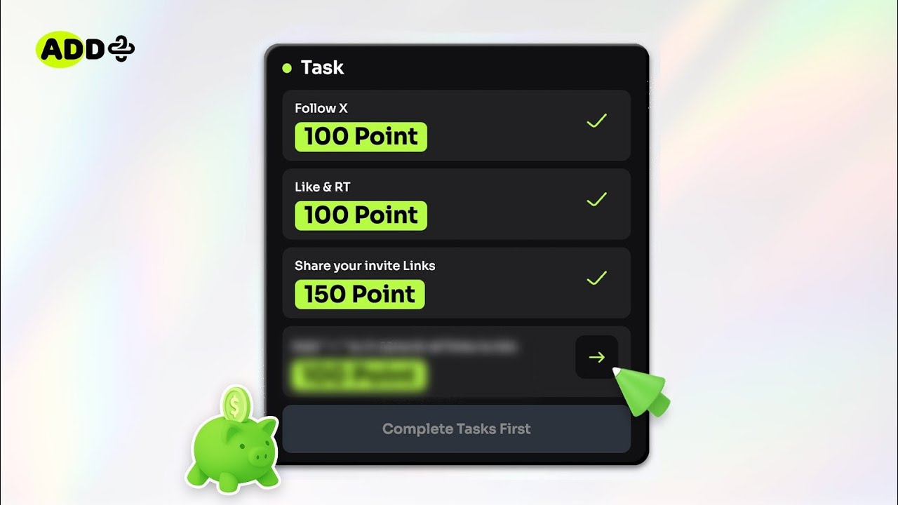 NEW UPDATE AIRDROP ADD+ || TASK BARU ADD+ || AIRDROP POTENSIAL. - YouTube