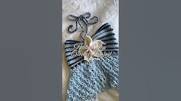 Easiest crochet summer top tutorial!! #crochettop #summercrochet