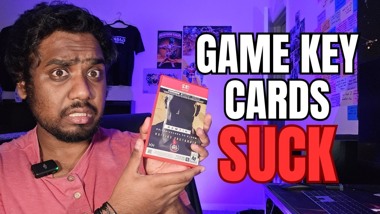 Game Key Cards are AWFUL! Change my Mind!