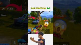 GODL JONTHAN❌ TAGJONTHAN✅ 1v4 😱#trendingshorts #bgmivideos #jonathangaming