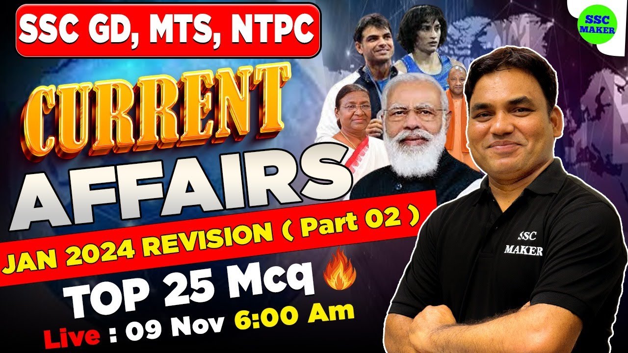 9 November Current Affairs 2024 | Daily Current Affairs in Hindi ...