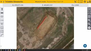 Siteworks - Measure a Stockpile Volume Profile