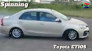 Toyota Etios Spinning On The Streets
