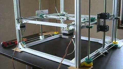 H-Bot 3D Printer HB1 dry test No.9