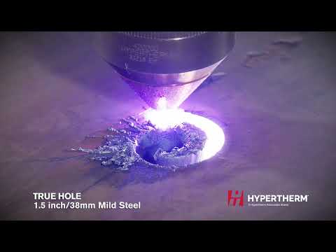 XPR460 Perform True Hole Cutting - video from Hypertherm