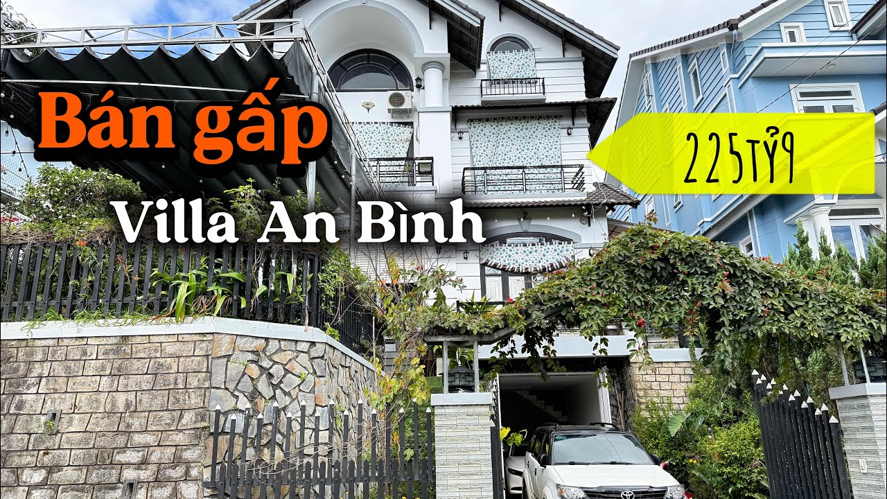 BÁN VILLA AN BÌNH – F3 ĐÀ LẠT – VIEW RỪNG THÔNG AN SƠN |  Giảm mạnh còn 25tỷ9 | 