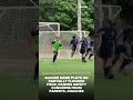 Soccer field flooded
