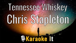 Tennessee Whiskey - Chris Stapleton (Karaoke Version) 4K