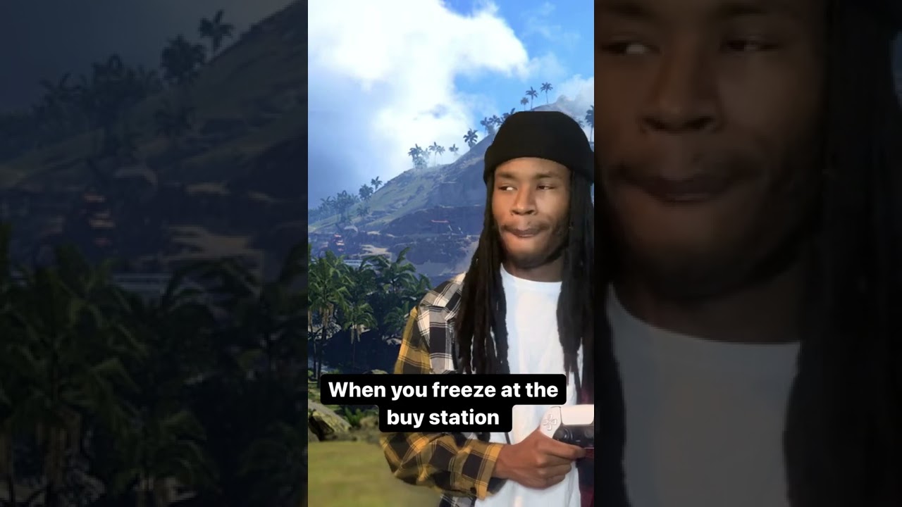 When you freeze at the Buy Station..... ( Call of Duty Warzone )