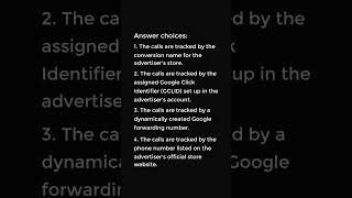 If an advertiser uses Google's phone call conversion tracking feature, how are the calls tracked to