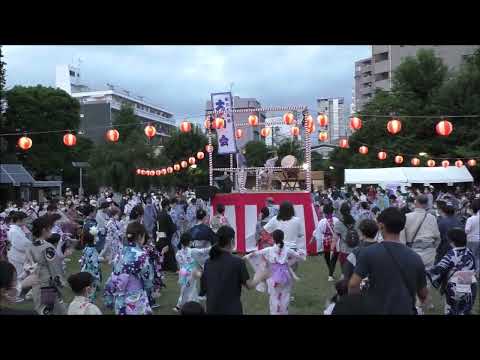 日本の夏ごよみ　2022年白金台どんぐり児童遊園盆踊り２０