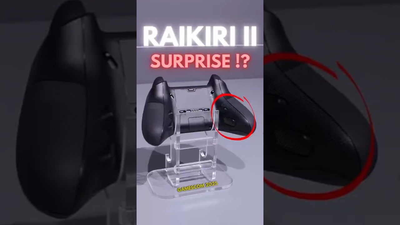 ASUS ROG Raikiri 2 – On découvre enfin l’ARRIÈRE à la Gamescom ! 🚨