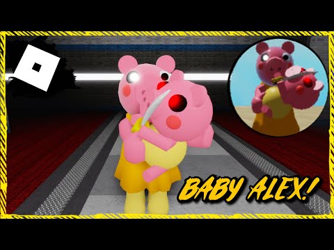 How To Get Baby Alex Badge Baby Alex Chloe In Piggy Book 2 Roleplay Roblox Youtube - alex model roblox