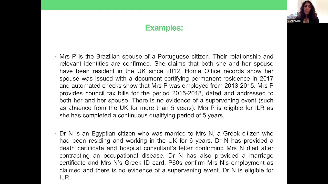 Zambrano; children; continuing rights of family members returning British residents (Surinder Singh)