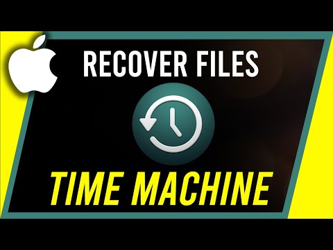 ვიდეო: როგორ აღადგინოთ ფაილები Time Machine-დან?