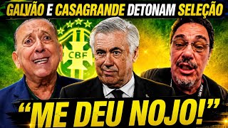 MUITO PREOCUPANTE A SELEÇÃO: "ME DEU NOJO" ANCELOTTI DECEPCIONA COM DECISÕES RIDÍCULAS