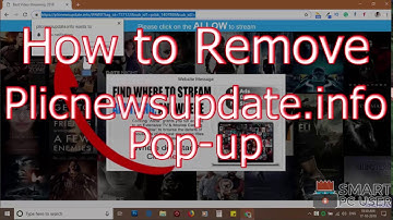 Remove Plicnewsupdate.info Pop-up Notifications from Chrome & Firefox