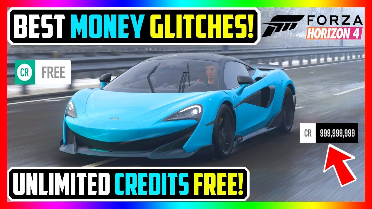 BEST FORZA HORIZON 4 MONEY GLITCHES! UNLIMITED CREDITS! (+250M CR FREE!)