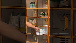Foldable shoe rack! Space-saving & stylish. 👟✨ #ShoeRack #HomeHacks #Storage #Interior #DIY