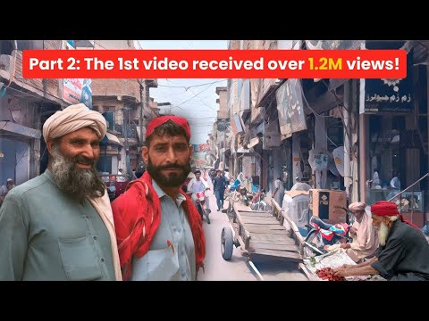 🇵🇰 Back to Bannu, Pakistan: 4K Walking Tour & Captions