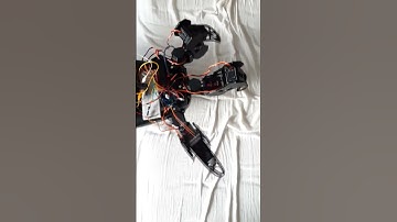 Hexapod build - Day 62 #hexapod #arduino #mechatronics #engineering #robot #spider #shorts #viral