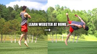 Learn to Webster Flip Fast by Turning a 360 Into A One Foot Frontflip