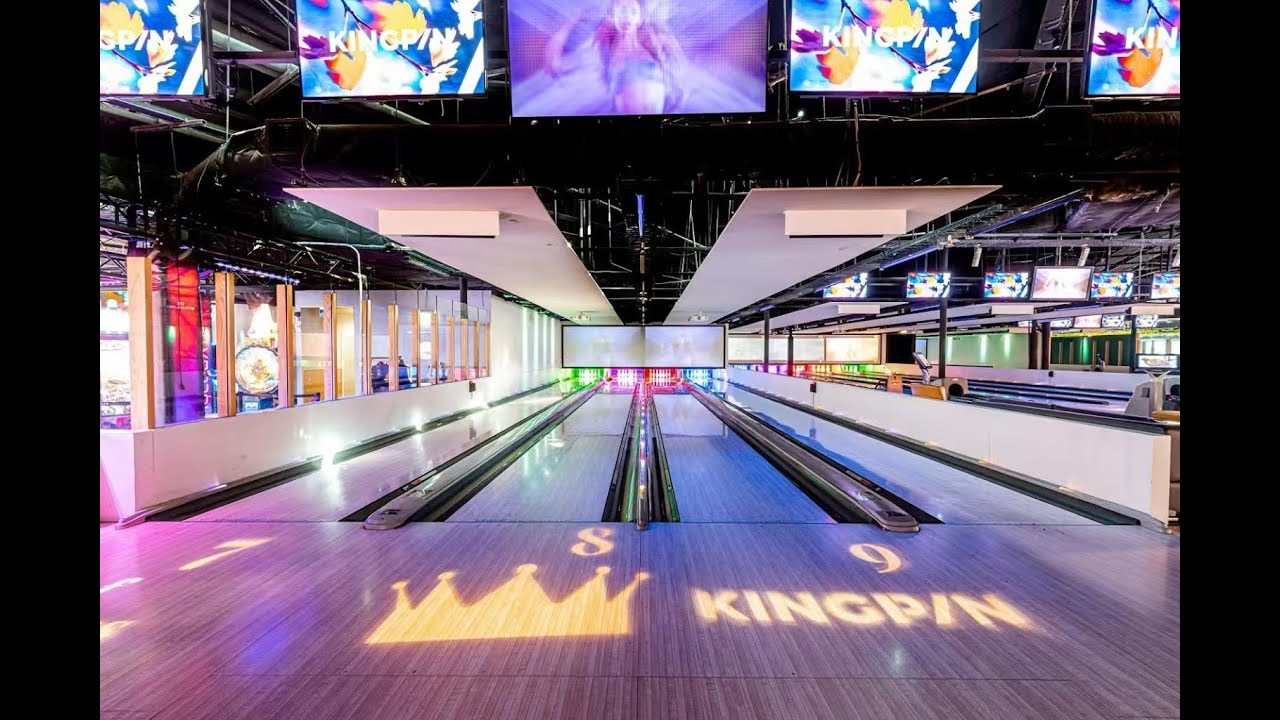 Bowling lanes installation with used Brunswick bowling machines