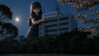A Drawn Girl's Only Night to Become Human ｜ AI Short Film