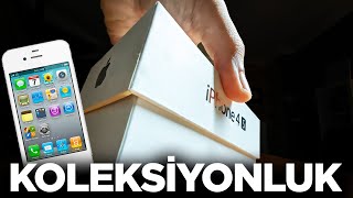 Koleksi̇yonluk Iphone 4Si̇ Kutusundan Çikarttik