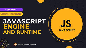 The JavaScript Engine and Runtime Explained 🚀 | Web Development Tutorial #76