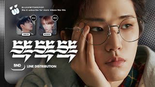 BOYNEXTDOOR - 'ddok ddok ddok (똑똑똑)' | Line Distribution 