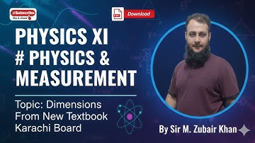 Class 11 Physics Dimensions - Part 3 | Dimensional Analysis & Equation Derivation  | BIEK | Class XI