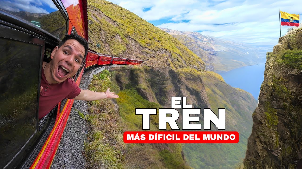 Viajamos en el TREN MÁS DIFÍCIL DEL MUNDO: La nariz del diablo Ecuador 🇪🇨 - Geleocos