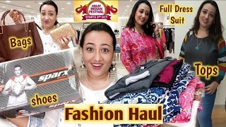 Huge Fashion Haul From Great Indian Festival Sale 🏷️🛍️ (Try-on Haul) Full Dress Sets/ 👜Bags & Shoes screenshot 3